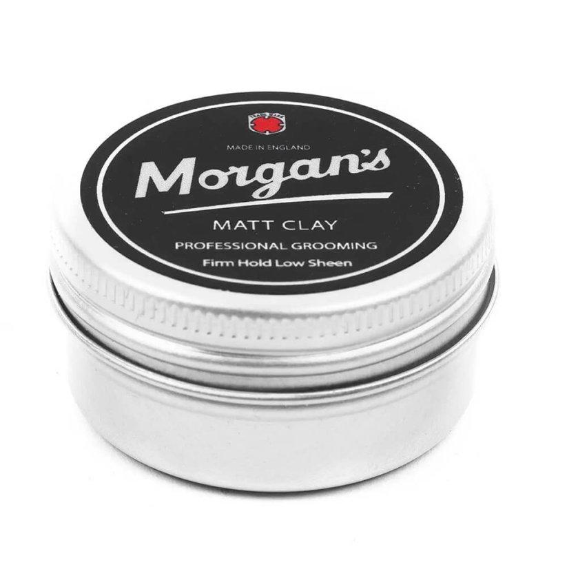 Morgan's Matt Clay Smooth Firm Hold 15 ml - Matná hlína na vlasy pro silnou fixaci účesu