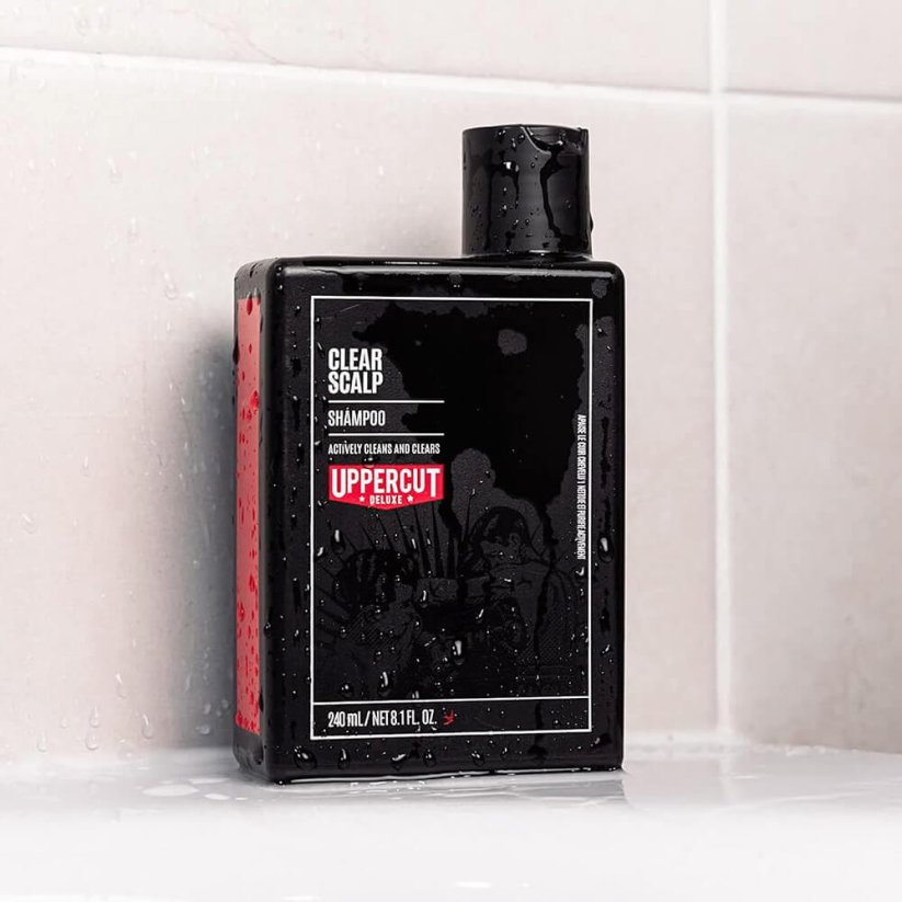 Uppercut Shampoo Clear Scalp 240 ml - Šampon pro holou pokožku hlavy
