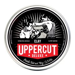 Uppercut Matte Clay with Strong Hold 70 g - Matná hlína na vlasy pro silnou fixaci účesu