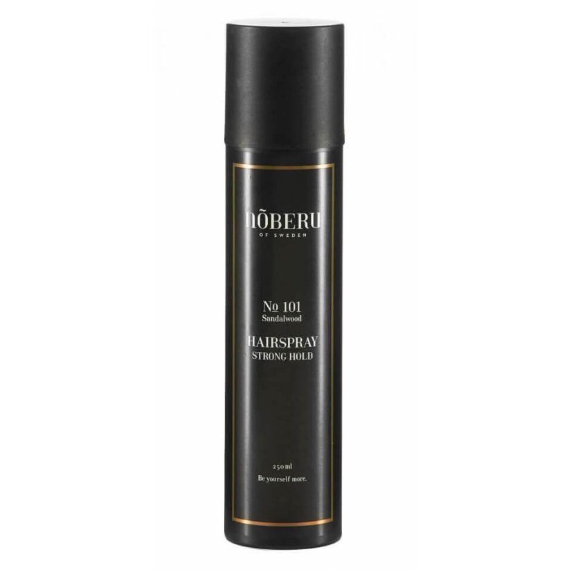 Noberu Hairspray Strong Hold Sandalwood 250 ml - Matný lak na vlasy se silnou fixací