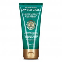 Recipe for Men Raw Naturals Moisture Blast Face Cream Silný hydratační krém na obličej 100 ml