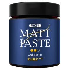 Steves Matt Paste Medium Hold 90 g - Matná pasta na vlasy se střední fixací