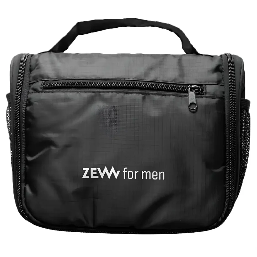 Zew for men Black Toilette Bag - Černá toaletní taška na kosmetiku pro muže