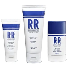 Reuzel Skin Care Clear Bag Pánská sada pro péči o pleť + toaletní taška