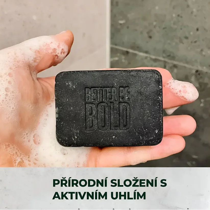 Better Be Bold Solid Bald Head & Body Wash Bar 100 g - Tuhé mýdlo na holou hlavu i tělo