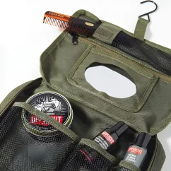 Uppercut Deluxe Field Bag - Pánská zelená toaletní taška na kosmetiku