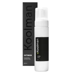 Koolman Intiman Invigorating Foam 200 ml - Osvěžující mycí pěna pro intimní péči a proti opruzeninám