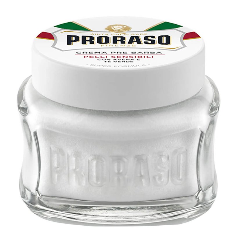 Proraso White Sensitive Klasická dárková sada na holení pro citlivou pokožku