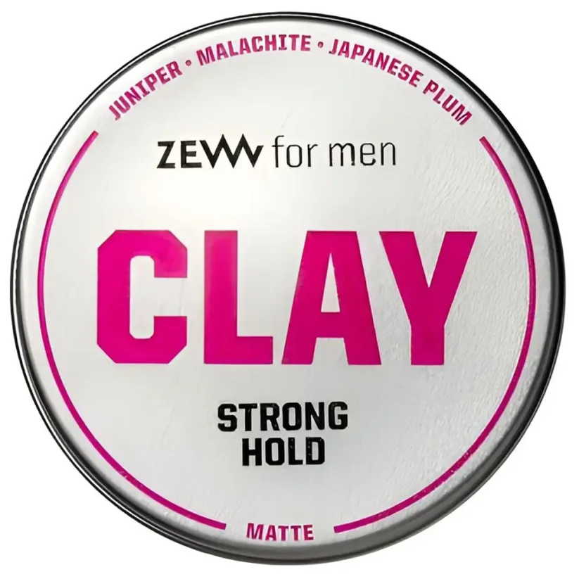 Zew for men Plum Matte Clay Strong Hold 100 ml - Matná hlína na vlasy
