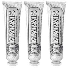Marvis Toothpaste Smokers Whitening Mint 3 x 85 ml - Zubní bělící pasta pro kuřáky