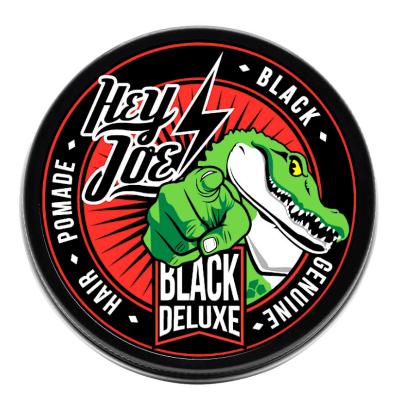 Hey Joe Hair Pomade Black Deluxe 100 ml - Pomáda pro ztmavení vlasů a šedin
