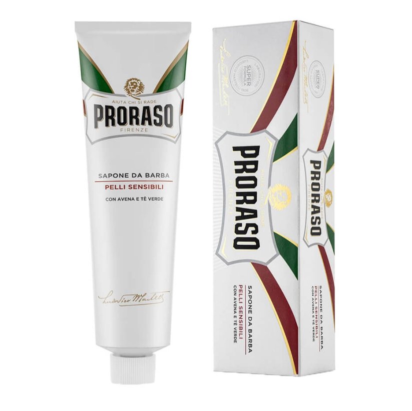 Proraso White Sensitive Klasická dárková sada na holení pro citlivou pokožku