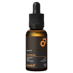 Beviro. Beard Oil Šumava 30 ml - Vyživující olej na vousy s vůní Šumavy