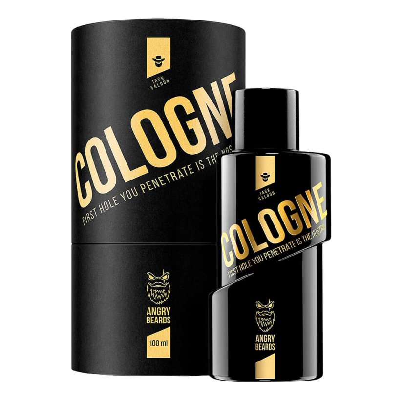 Angry Beards Eau de Cologne Kolínská voda Jack Saloon 100 ml