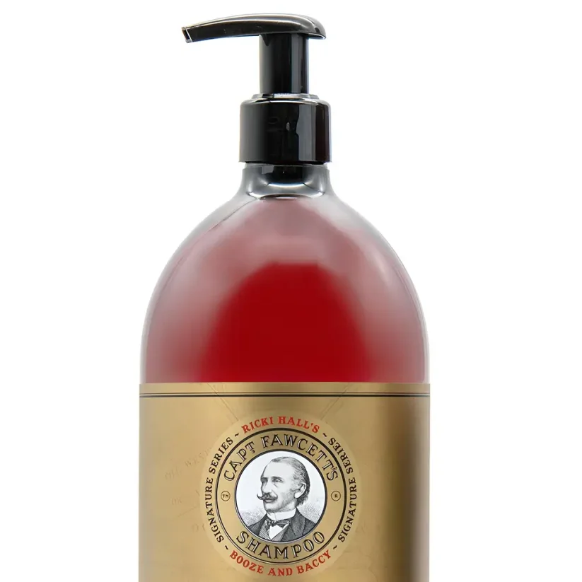 Captain Fawcett Rich Shampoo Cleansing & Conditioning Booze & Baccy 1000 ml - Šampon a kondicionér v jednom pro muže