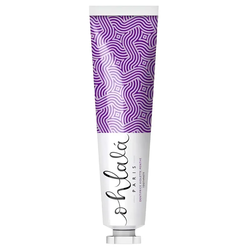 Ohlalá Violet Mint Toothpaste Zubní pasta s příchutí fialek a máty 75 ml