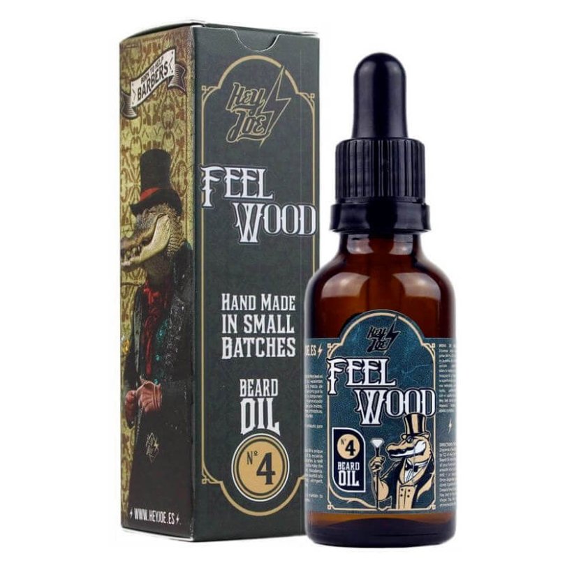 Hey Joe Feel Wood No.4 Olej na vousy 30 ml