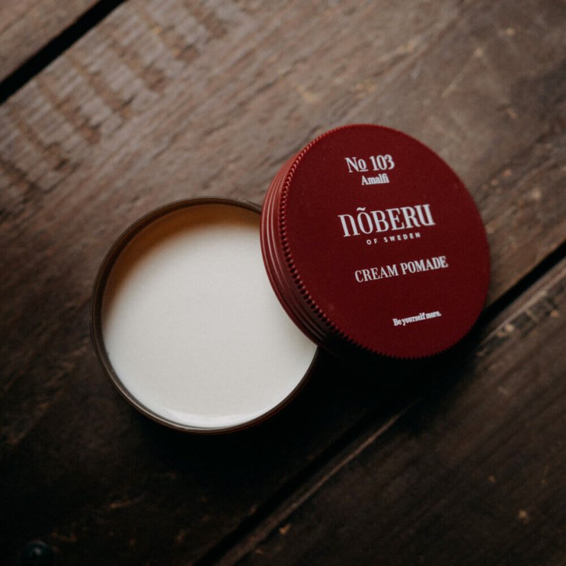 Noberu Cream Pomade Amalfi 80 ml - Krémová pomáda na vlasy pro styling účesu
