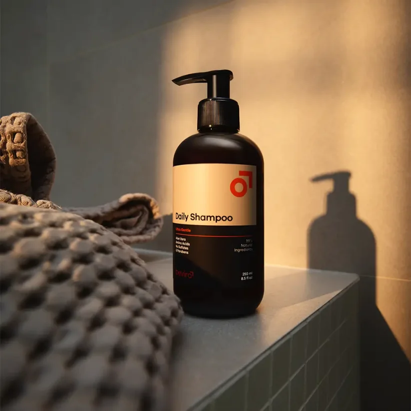 Beviro Daily Shampoo 250 ml - Přírodní šampon na denní použití pro muže