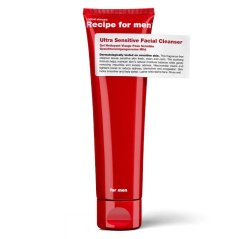 Recipe for Men Ultra Sensitive Facial Cleanser Extra jemný mycí gel na obličej 100 ml