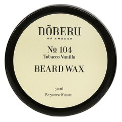 Noberu Tobacco Vanilla Beard Wax Matný krémový vosk na vousy a knír 50 ml