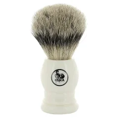 Osma Ivory Silvertip Badger Štětka na holení s jezevčími štětinami