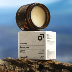 Beviro Beard Balm Šumava 50 ml - Vyživující balzám na vousy s vůní Šumavy