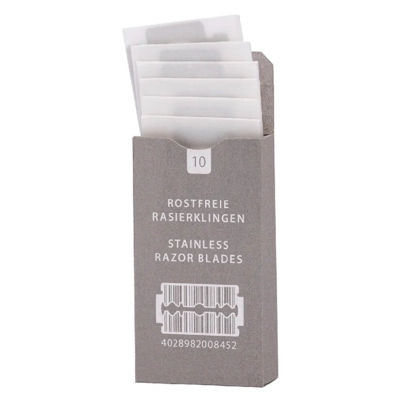 Mühle Stainless Razor Blades Klasické celé žiletky na holení 10 ks