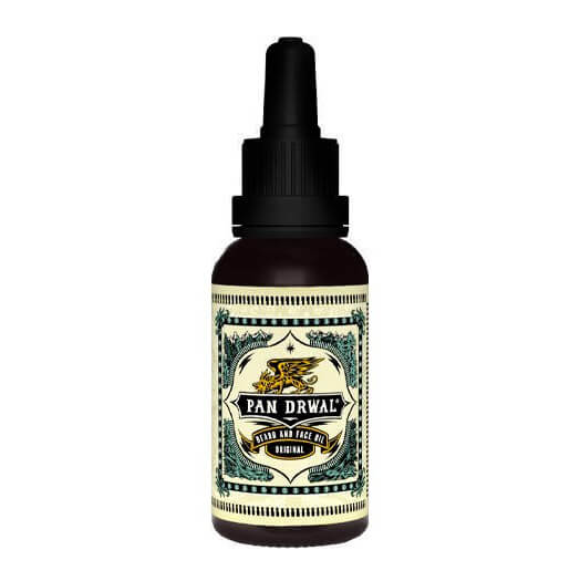 Pan Drwal Beard & Face Oil Original 30 ml - Olej na vousy pro výživu a hydrataci suché pokožky