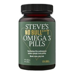 Steves Omega 3 60 kapslí - Omega 3 mastné kyseliny v tobolkách
