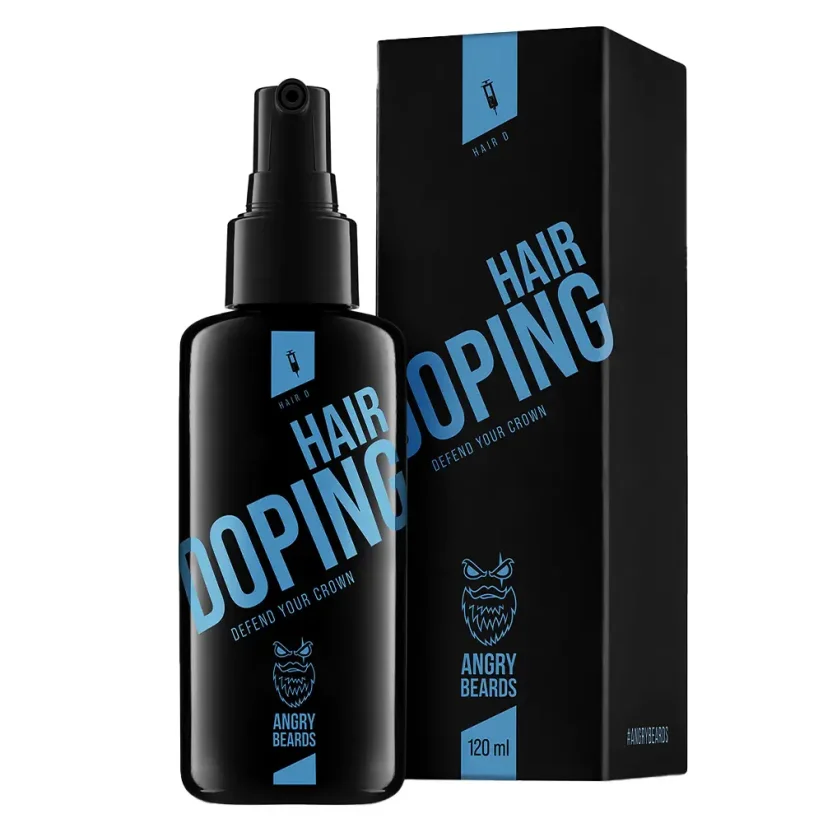 Angry Beards Hair Doping 120 ml - Elixír na podporu růstu vlasů ve spreji