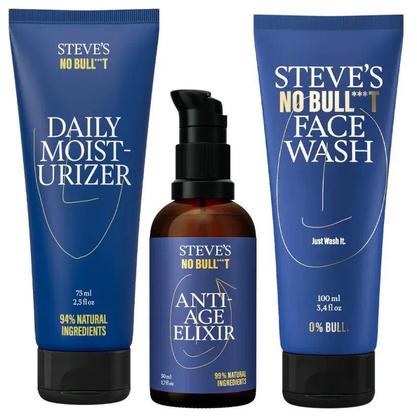 Steves Anti-Age Skincare Set - Sada pro omlazení a péči o obličej