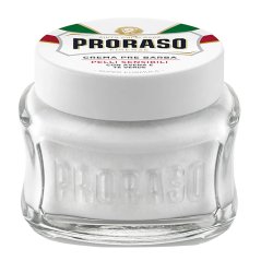 Proraso White Sensitive Krém před a po holení pro citlivou pokožku 100 ml