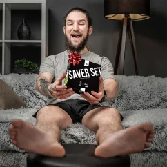 Angry Beards Saver Set for Shoe & Feet - Dárková sada na nohy a do bot proti zápachu