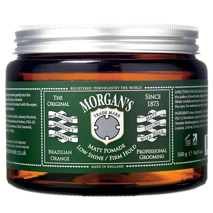 Morgan's Matt Pomade with Firm Hold 500 g - Matná pomáda na vlasy pro styling účesu