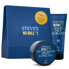 Steves Intimate Issues Box - Dárková sada pro muže s deodorantem a lubrikantem na koule i stehna