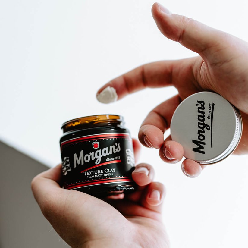 Morgan's Matt Texture Clay 120 ml - Matná hlína na vlasy pro styling účesu