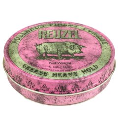 Reuzel Pink Grease Heavy Hold pomáda na vlasy 113 g