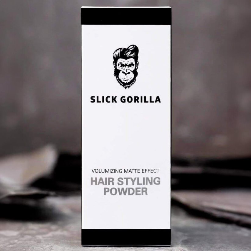 Slick Gorilla Matt Hair Styling Powder Set  3×20 g - Sada tří pudrů na vlasy pro styling účesu
