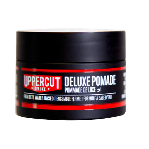 Uppercut Deluxe Pomade with Strong Hold Midi Tins 30 g - Pomáda na vlasy se středně silnou fixací a mokrým efektem účesu