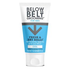 Below The Belt Fresh & Dry Balls Grooming Cool 75 ml - Chladivý antiperspirant na koule