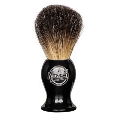 Morgan's Shaving Brush Bristle Badger - Štětka na holení z jezevčích štětin černá