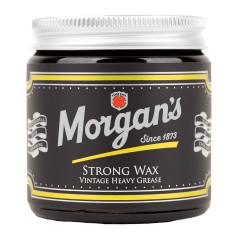 Morgan's Strong Wax 120 ml - Vosk na vlasy pro silnou fixací účesu