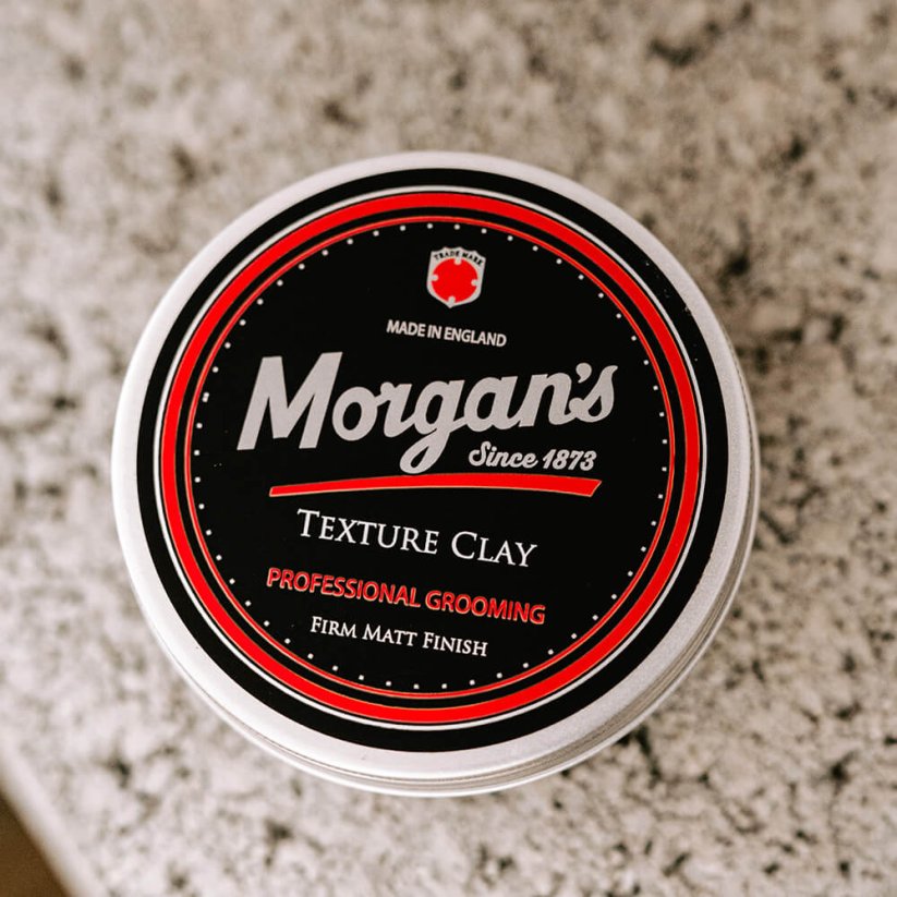 Morgan's Matt Texture Clay 75 ml - Matná hlína na vlasy pro styling účesu