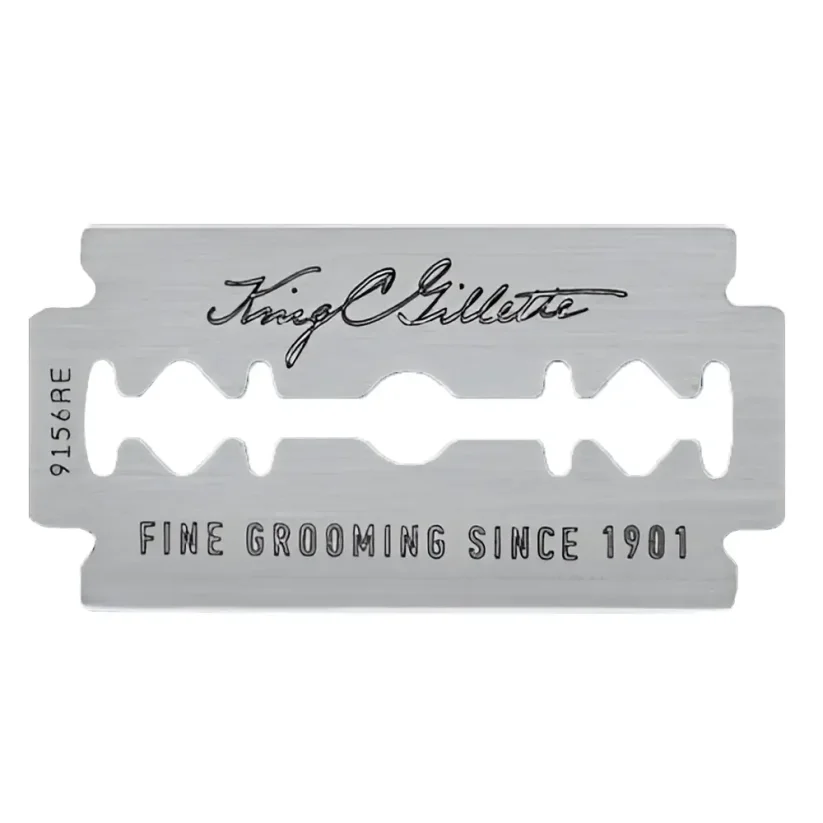 Gillette King C. Klasické celé žiletky na holení 10 ks