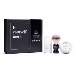 Noberu Shave Box Sandalwood - Dárková sada pro muže na holení