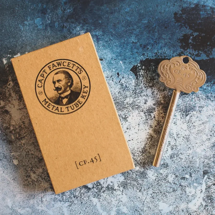 Captain Fawcett Metal Tube Key - Klíč na vymačkání tuby od krému nebo zubní pasty
