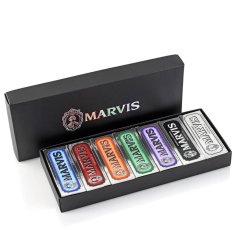 Marvis Toothpaste Travel 7x25 ml - Dárkové balení zubních past