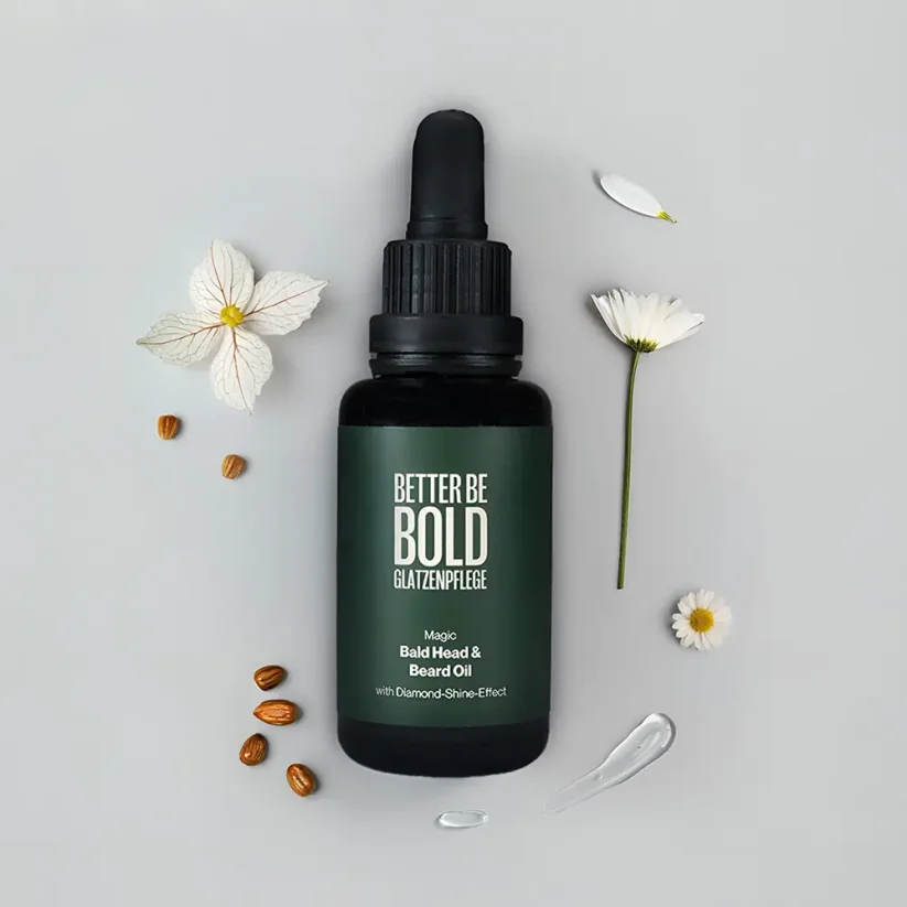 Better Be Bold Magic Bald Head &  Beard Oil 30 ml - Olej na pleš a vousy pro výživu a péči