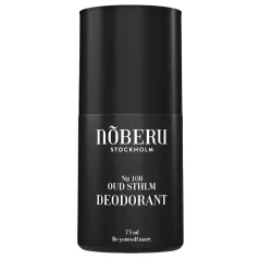 Noberu Deodorant Sthlm Oud Stockholm 75 ml - Deodorant pro muže s dřevito květinovou vůní